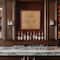 American Art Decor Embossed and Framed Gold Tile Bar Wall Decor - 24" x 24" x 1"